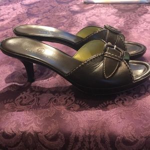 Cole Haan Camden slide black/black patent leather